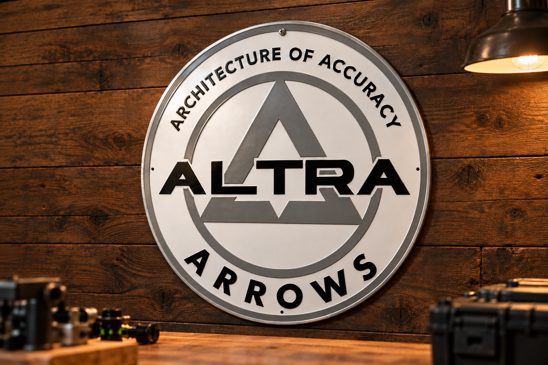 Altra Garage Sign - Architecture of Accuracy