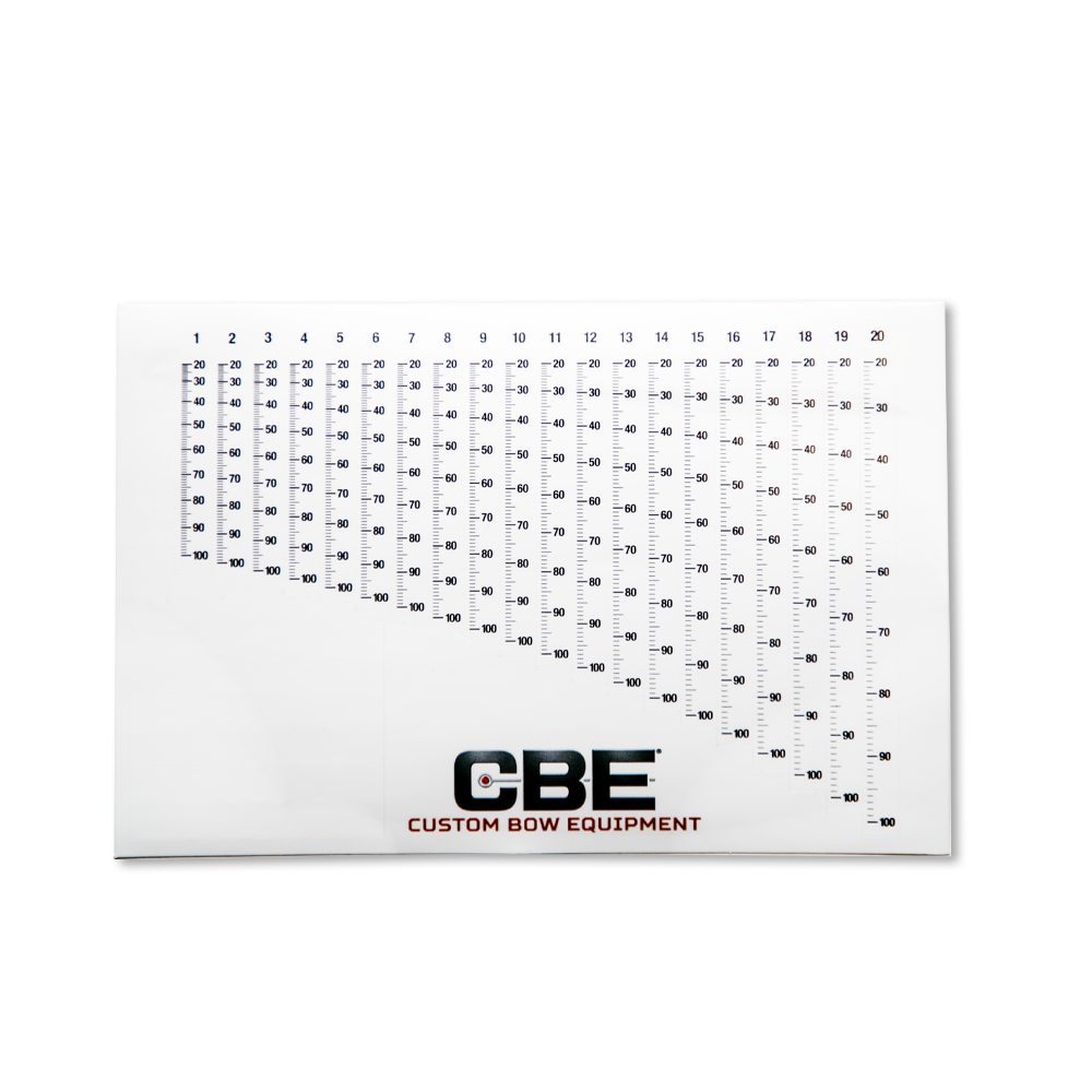 CBE Tactic Hybrid Sight Scale