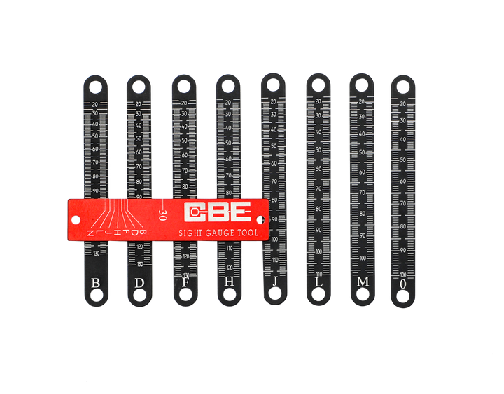 Metal Engraved Sight Scale With Laser Engraved Sight Gauge