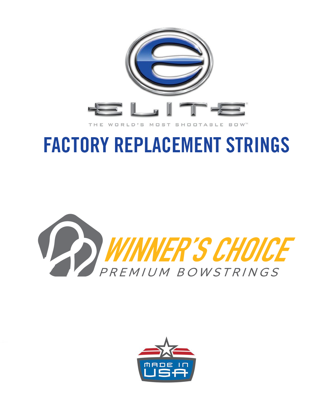 Genuine Elite Replacement Strings from Winner's Choice
